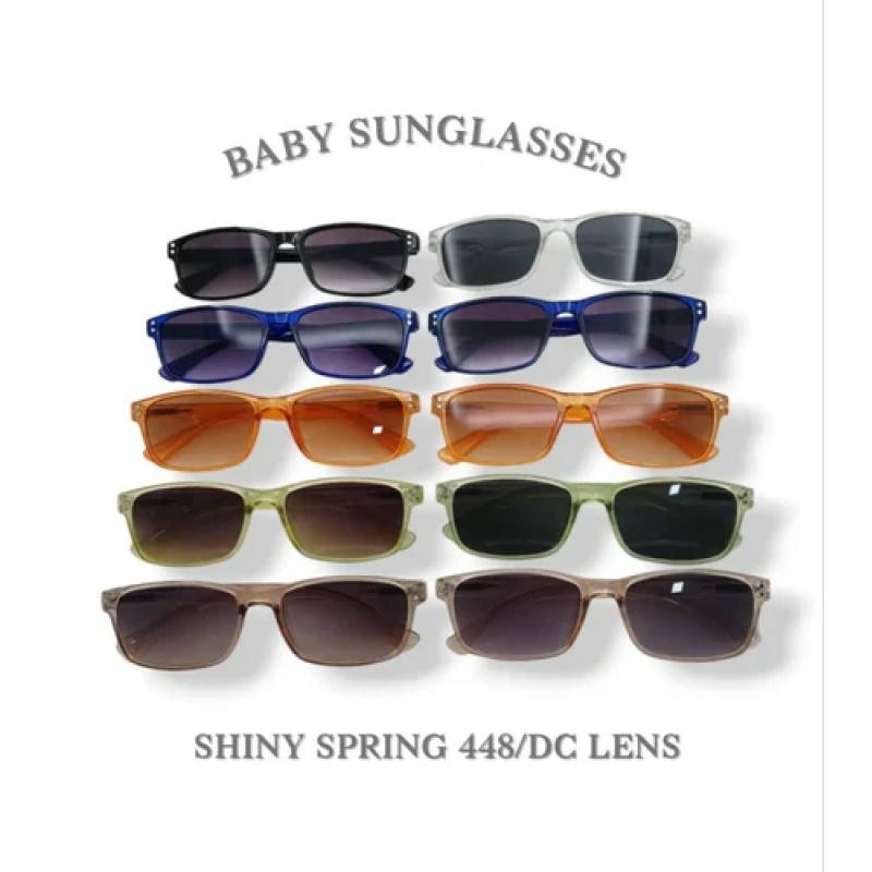 Frame Material: Polycarbonate Baby Sunglasses