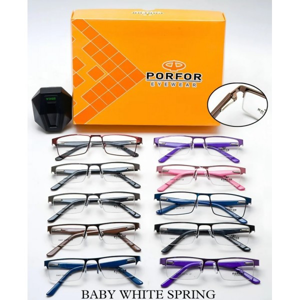 Unisex Demo Lens Airflex Fashion Optical Frame