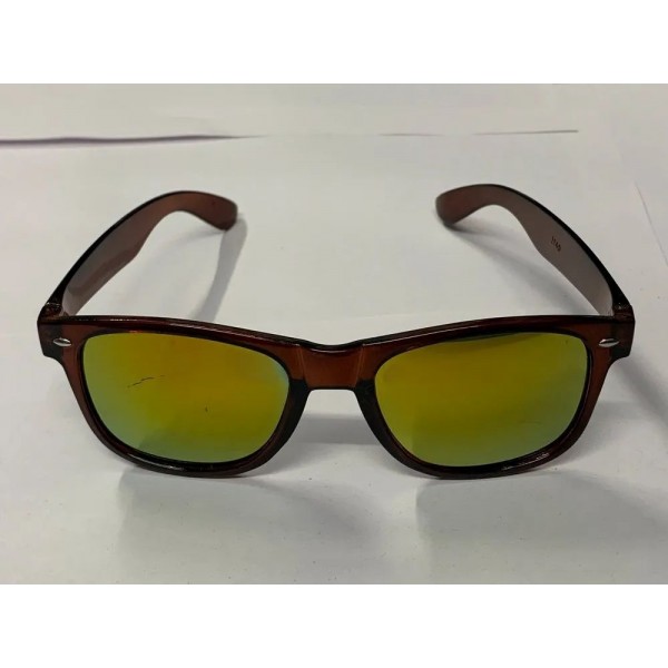 Square Black Brown Wayfarer Sunglasses