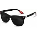 Riding Glasses, Others Wayfarer, Clubmaster, Sports Sunglasses (55)  (For Men & Women, Black, Red)