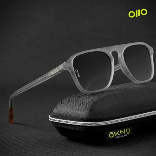 Polarized, UV Protection Retro Square Sunglasses (52)  (For Men & Women, Black)