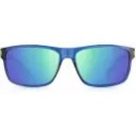 Polarized Rectangular, Sports Sunglasses (58)  (For Men & Women, Blue)