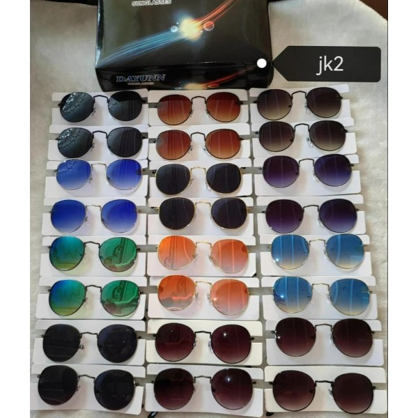 Black Dayunn Round Polarized Sunglasses