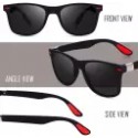 Polarized Wayfarer Sunglasses (52)  (For Boys & Girls, Black)