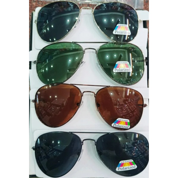 Standard Multi Classic colour Unisex Polarized Aviator Sunglasses