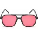 UV Protection Retro Square Sunglasses (59)  (For Men, Red)