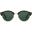 UV Protection Clubmaster Sunglasses (47)  (For Men & Women, Green)