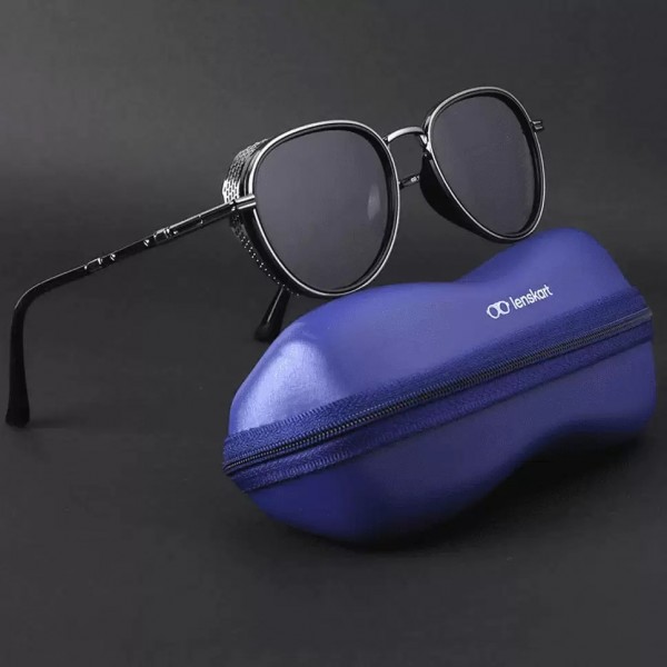 by Lenskart Polarized, UV Protection Aviator Sunglasses (57)  (For Men & Women, Grey)