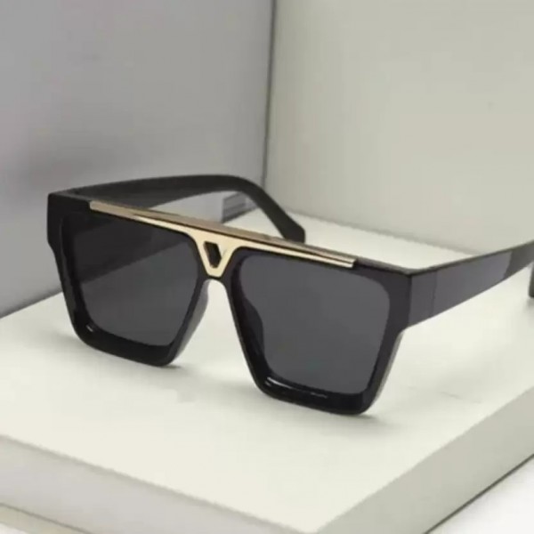 UV Protection Retro Square Sunglasses (54)  (For Men & Women, Black)