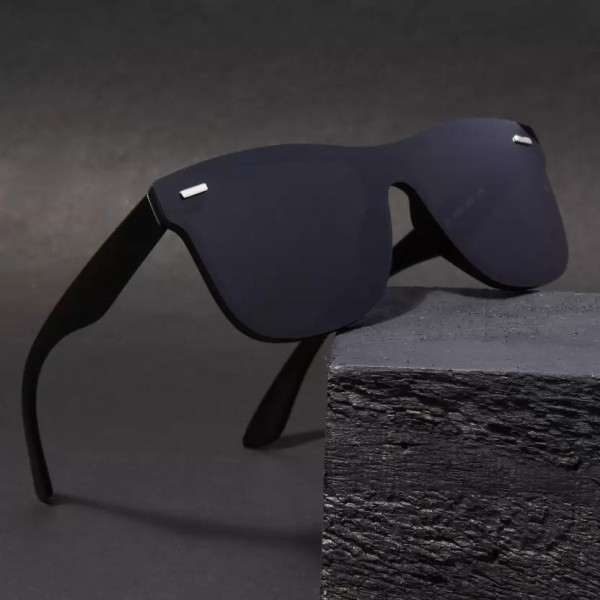 UV Protection Wayfarer, Sports, Spectacle , Retro Square Sunglasses (Free Size)  (For Men & Women, Black)