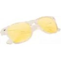 UV Protection, Night Vision Wayfarer Sunglasses (57)  (For Men & Women, Clear)