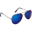 UV Protection, Mirrored Aviator Sunglasses (58)  (For Men & Women, Blue, Violet)