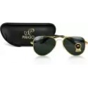 UV Protection Aviator Sunglasses (Free Size)  (For Men & Women, Golden, Black)