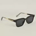 UV Protection Retro Square Sunglasses (62)  (For Men & Women, Black)