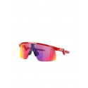 OAKLEY JUNIOR Boys UV Protected Red Lens Rectangle Sunglasses