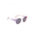 Girls Blue Lens & Purple Round Sunglasses