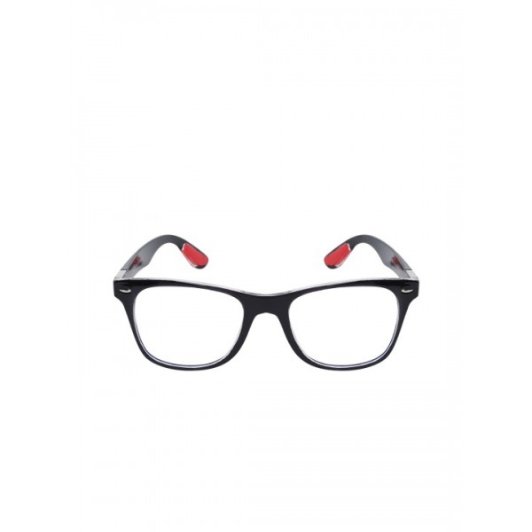 Unisex Solid UV 400, AG030 Light Blocking Full Rim Optical Rectangle Frames