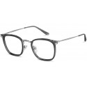 Full Rim Square Anti Glare & Blue Cut Computer Glass For Men & Women  (49 mm)